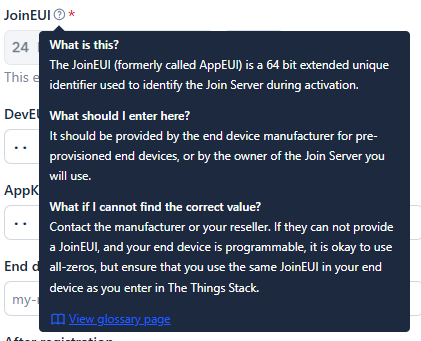appEUI