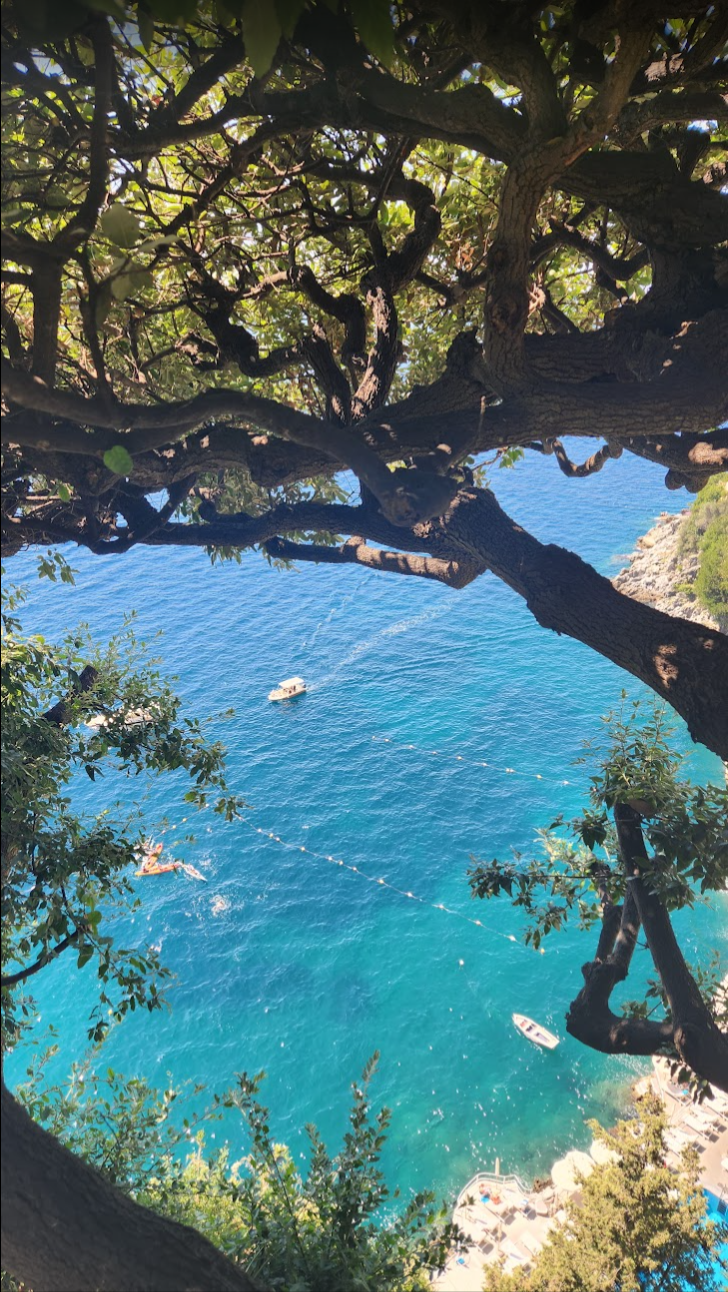 悬崖海岸明信片
