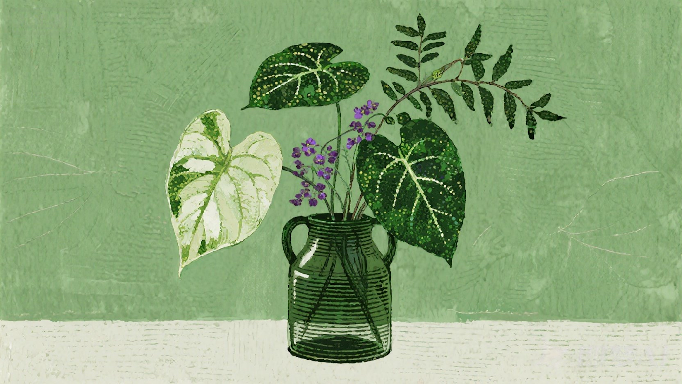 green plant